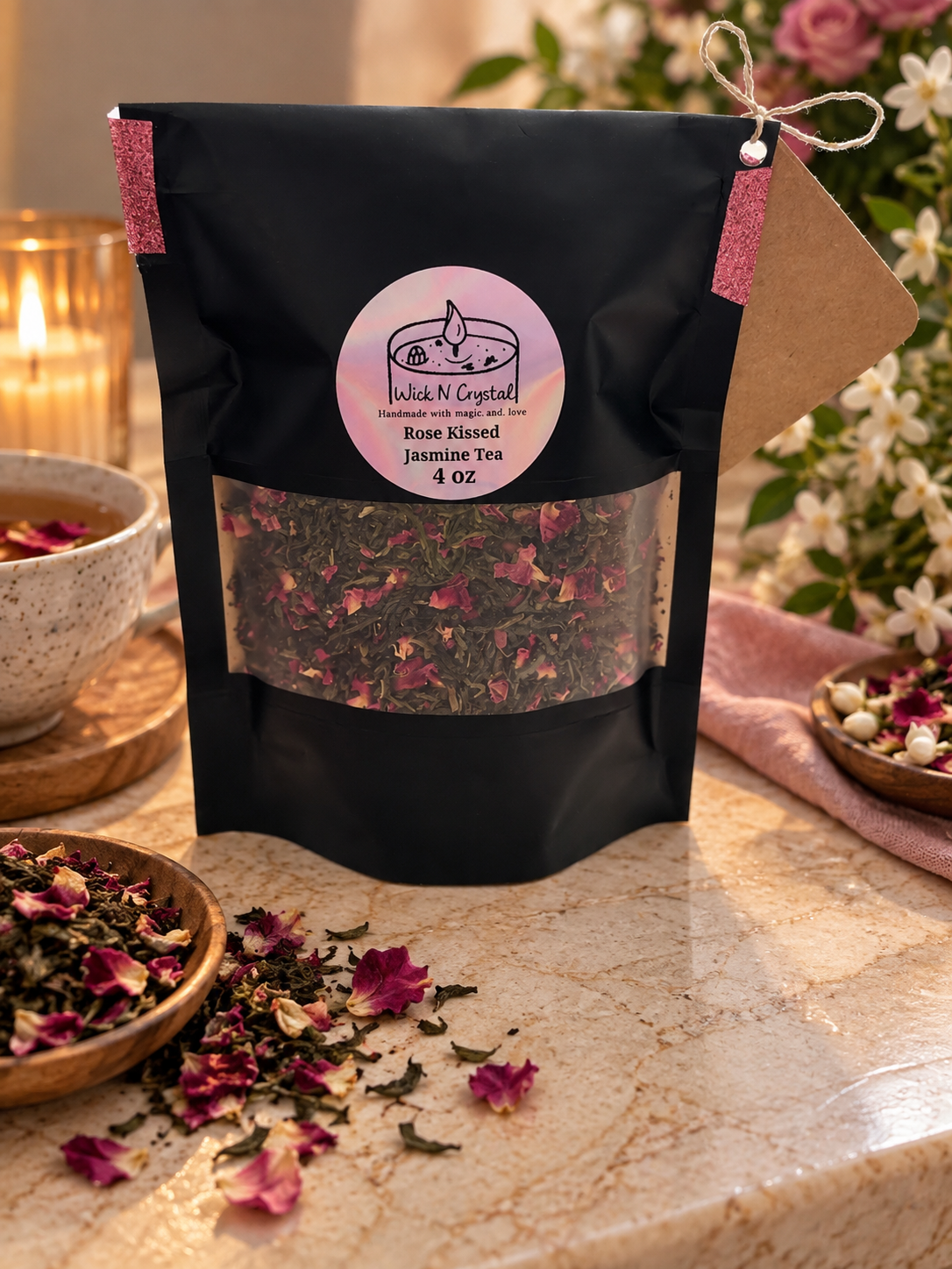 Rose Kissed Jasmine Oolong Tea