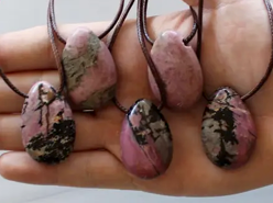 Rhodonite Polished Necklace